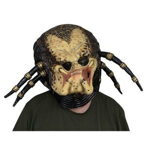 Grid Alien Vs. Predator AVP Deluxe Latex Alien Mask 2004 Cosplay Halloween #1